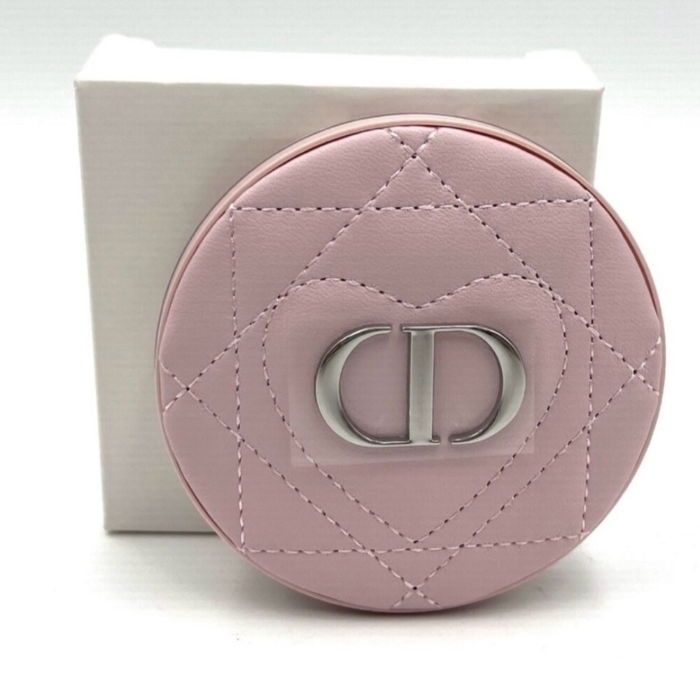 Dior Pink Quilted Cosmetic Case